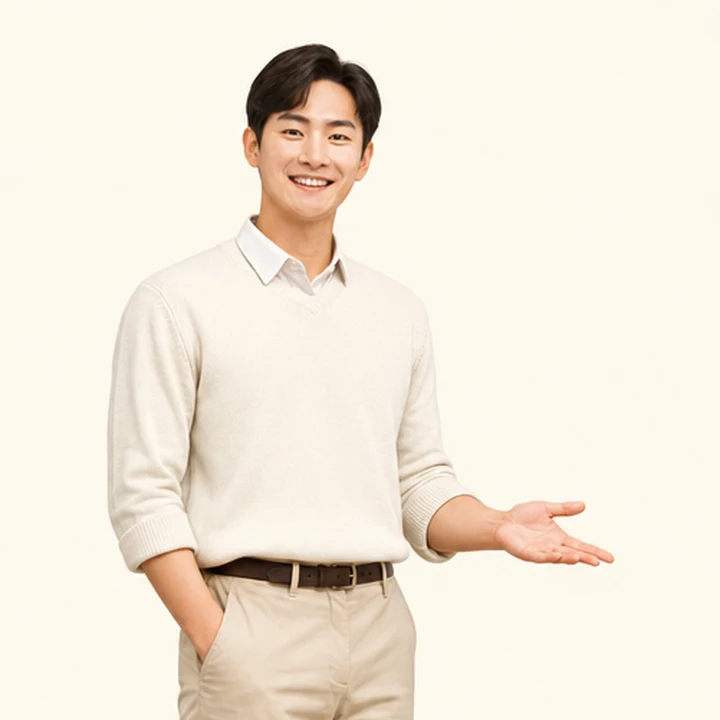 신용불량자 레이 장기렌트카 상담 신청을 안내하는 담당자